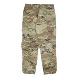 INSECT REPELLENT APPAREL Mens Cotton Blend Camouflage Regular Cargo Trousers W36