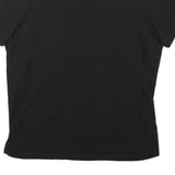 J.CREW Mens Black Plain T-Shirt XL Short Sleeve Crew Neck Cotton Blend