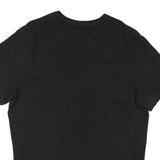 J.CREW Mens Black Plain T-Shirt XL Short Sleeve Crew Neck Cotton Blend