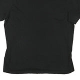 J.CREW Mens Black Plain T-Shirt XL Short Sleeve Crew Neck Cotton Blend