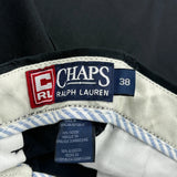 Chaps Ralph Lauren Chino Shorts - 36W 6L Black Cotton
