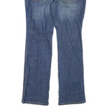 CALVIN KLEIN JEANS Womens Blue Regular Straight Denim Medium W34 L31 Classic Fit