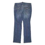 CALVIN KLEIN JEANS Womens Blue Regular Straight Denim Medium W34 L31 Classic Fit