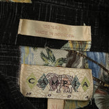 Campia Moda Floral Hawaiian Shirt - XL Black Viscose