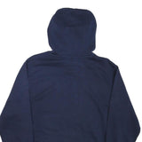 NIKE Mens Navy Hoodie S Cotton Blend Casual Pullover Sweatshirt