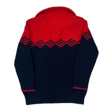 Age 4-5 Tommy Hilfiger 1/4 Zip - XS Navy Cotton