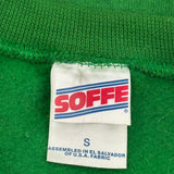 90S Blank Soffe Sweatshirt - Small Green Cotton