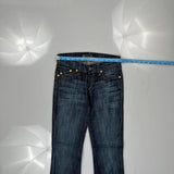 Rock & Republic Boot Cut Jeans - 27W US 2 Blue Denim