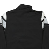 PUMA Mens Black & White Sports Zip Jacket M Polyester Blend Colourblock