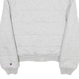 CHAMPION REVERSE WEAVE Womens Grey Zip Jacket XS Cotton Blend Sweatshirt Casual