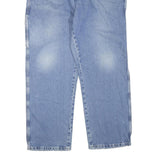 DICKIES Mens Jeans Blue Regular Straight Denim Light W40 L32 Workwear