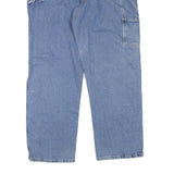 DICKIES Mens Jeans Blue Regular Straight Denim Light W40 L32 Workwear