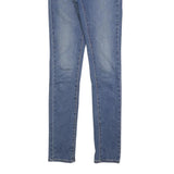 LEVI'S Womens Jeans Blue Slim Skinny Denim Medium W26 L32 Stretch Zip Fly
