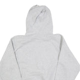 GILDAN Womens Grey Softball Pullover Hoodie L Printed Sports Sweatshirt