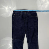 Levis Cord Pants - 31″ Waist Blue Corduroy