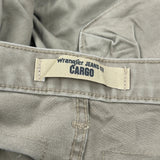 Wrangler Cargo Pants - 36W 30L Khaki Cotton