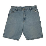 Dickies Denim Shorts - 36W 10L Light Wash Denim