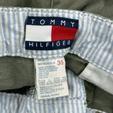 Tommy Hilfiger Chino Shorts - 34W 8L Green Cotton