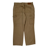 Schmidt Carpenter Pants - 34W 30L Brown Cotton