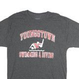 CHAMPION Mens Grey Youngstown Swimming & Diving Graphic T-Shirt L Short Sleeve