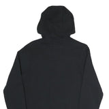 NIKE Mens Black Warriors Pullover Hoodie S Cotton Blend Drawstring