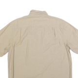 CARHARTT Mens Beige Casual Cotton Shirt XL Button-Down Short Sleeve Workwear