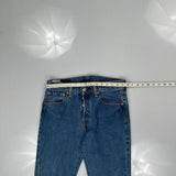 501 Levis Jeans - 32W 29L Blue Cotton