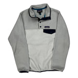 Synchilla Patagonia Fleece - XS White Polyester