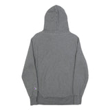 CHAMPION REVERSE WEAVE Womens Grey Hoodie S Cotton Blend Pullover Drawstring