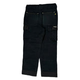 Terra Cargo Trousers - 32W 30L Black Cotton
