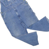 LIBERTY Mens Blue Cotton Blend Denim Dungarees Regular Fit L W42 L25 Workwear