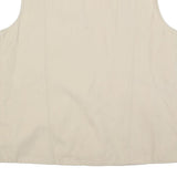 LOSHAN Womens Beige Polyester Blend Zip Jacket L Woven Casual Lightweight