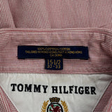 Tommy Hilfiger Checked Shirt - Medium Pink Cotton