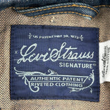 Levis Denim Jacket - Small Dark Wash Cotton
