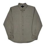 Tommy Hilfiger Shirt - Large Gray Cotton