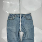 550 Levis Jeans - 38W 32L Light Wash Cotton