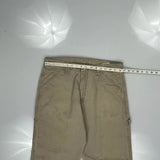 Wrangler Carpenter Trousers - 32W 30L Khaki Cotton