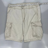 Levis Cargo Shorts - 36W 10L Beige Cotton