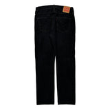 501 Levis Jeans - 34W 30L Black Cotton