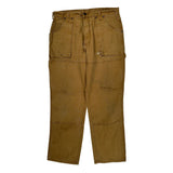 Dickies Carpenter Pants - 35W 30L Brown Cotton