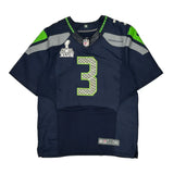 Seahawks Nike Football Jersey - Large Navy Polyester