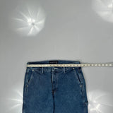 Abercrombie & Fitch Carpenter Jeans - 34W 30L Blue Denim
