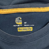 Carhartt T-Shirt - Medium Black Cotton