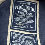Since 1972 Ecko Unltd Graphic Hoodie - Large Navy Cotton Blend