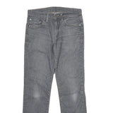 LEVI'S 511 Mens Jeans Grey Slim Skinny Denim Medium W30 L30 Classic Zip