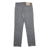 LEVI'S 511 Mens Jeans Grey Slim Skinny Denim Medium W30 L30 Classic Zip