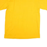 ADIDAS Mens Yellow Beckham 23 LA Galaxy Graphic T-Shirt XL Short Sleeve Crew