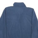 REGATTA Mens Blue Outdoor Pullover Plain Crew Neck Basic Knit S Fleece Jumper