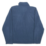 REGATTA Mens Blue Outdoor Pullover Plain Crew Neck Basic Knit S Fleece Jumper