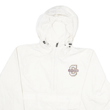 CHAMPION Mens White Charleston Cougars Lightweight Nylon Jacket XS Zip Hooded